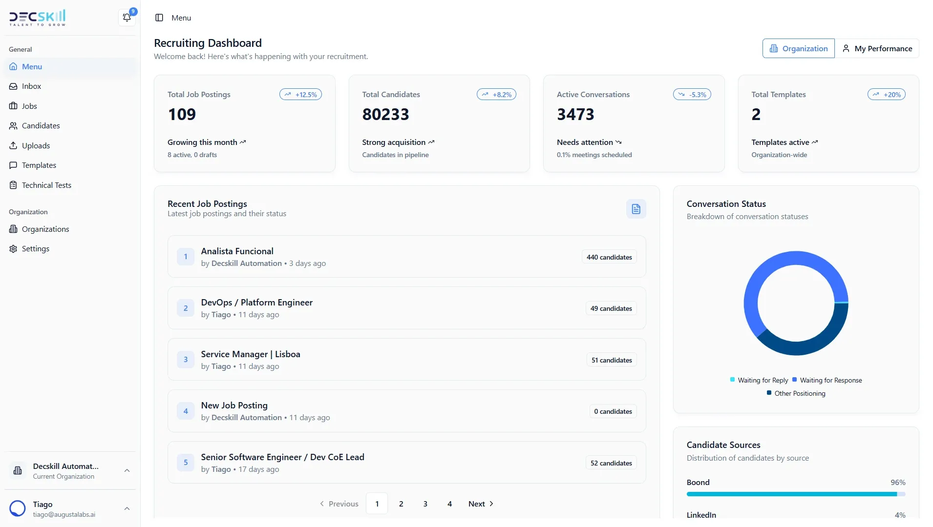 Decskill Automation – Recruitment Management & Automation Platform