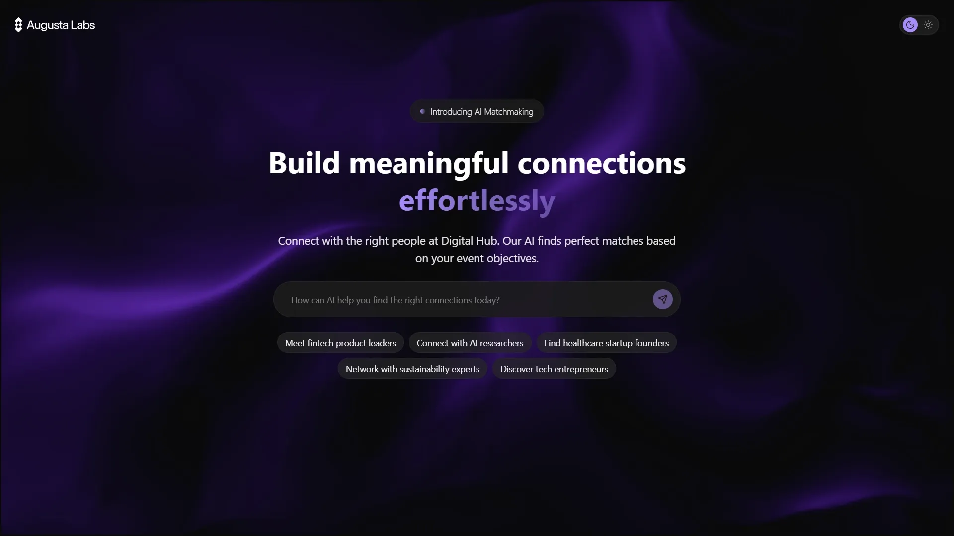 AI Matchmaking – Smart Networking Platform